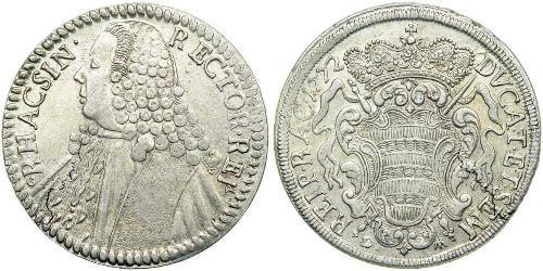 1 Thaler Dalmatia Plata 