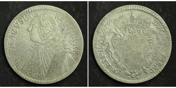 1 Thaler Dalmatia Plata 