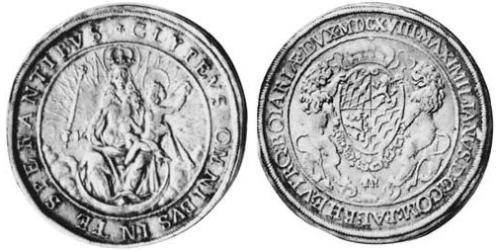 1 Thaler Ducado de Baviera (907 - 1623) Plata 