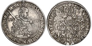 1 Thaler Electorado de Sajonia (1356 - 1806) Plata 