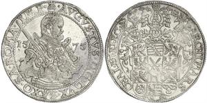 1 Thaler Electorado de Sajonia (1356 - 1806) Plata 