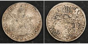 1 Thaler Electorado de Sajonia (1356 - 1806) Plata 