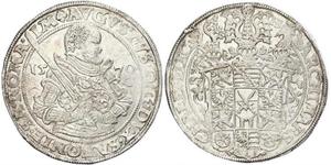 1 Thaler Electorado de Sajonia (1356 - 1806) Plata 