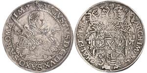 1 Thaler Electorado de Sajonia (1356 - 1806) Plata 