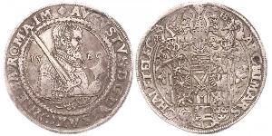 1 Thaler Electorado de Sajonia (1356 - 1806) Plata 