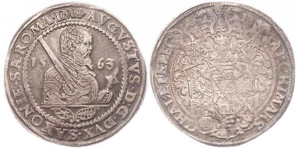 1 Thaler Electorado de Sajonia (1356 - 1806) Plata 