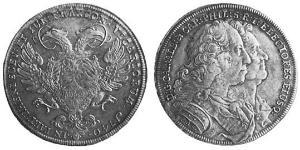 1 Thaler Electorate of Bavaria (1623 - 1806) Plata 