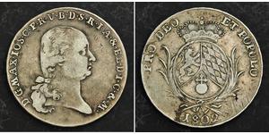 1 Thaler Electorate of Bavaria (1623 - 1806) Plata 