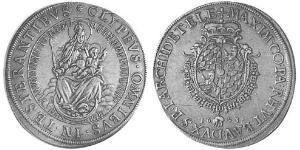 1 Thaler Electorate of Bavaria (1623 - 1806) Plata 