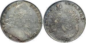 1 Thaler Electorate of Bavaria (1623 - 1806) Plata Maximiliano III José, Elector de Baviera(1727 – 1777)