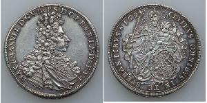 1 Thaler Electorate of Bavaria (1623 - 1806) Plata 