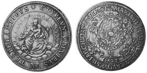 1 Thaler Electorate of Bavaria (1623 - 1806) Plata 