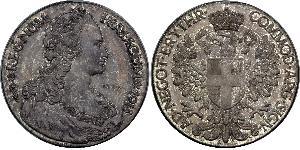 1 Thaler Eritrea Plata 