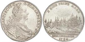 1 Thaler Free Imperial City of Nuremberg (1219 - 1806) Plata 