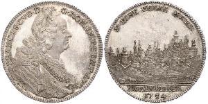 1 Thaler Free Imperial City of Nuremberg (1219 - 1806) Plata 
