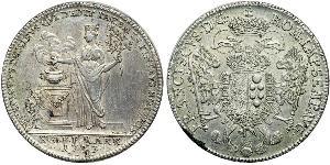 1 Thaler Free Imperial City of Nuremberg (1219 - 1806) Plata 