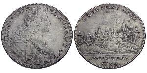 1 Thaler Free Imperial City of Nuremberg (1219 - 1806) Plata 