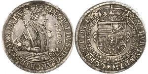 1 Thaler Habsburg Empire (1526-1804) Plata Leopoldo V de Habsburgo (1586 – 1632)