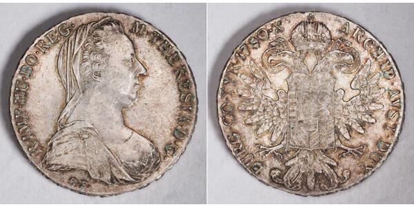 1 Thaler Habsburg Empire (1526-1804) / Austria Plata Maria Theresa of Austria (1717 - 1780)