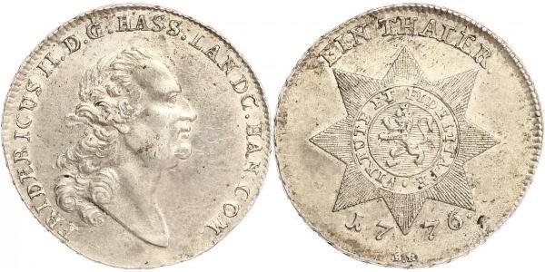 1 Thaler Hesse-Darmstadt (1806 - 1918) Plata 