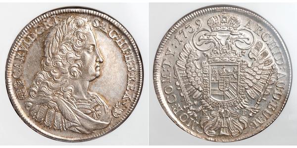 1 Thaler Hungría Plata 