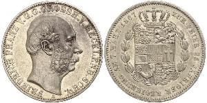 1 Thaler Mecklemburgo-Schwerin (1352-1918) Plata Federico Francisco II de Mecklemburgo-Schwerin