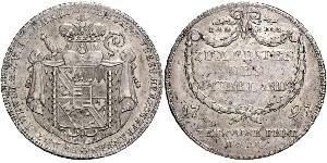 1 Thaler Obispado Principesco de Bamberg (1245–1802) Plata 