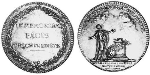 1 Thaler Principado de Ansbach (1398–1792) Plata Charles Alexander, Margrave of Brandenburg-Ansbach (1736 – 1806)