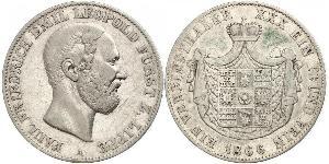 1 Thaler Principado de Lippe (1123 - 1918) Plata Leopoldo III de Lippe