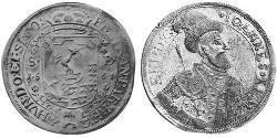 1 Thaler Principality of Transylvania (1571-1711) Plata 