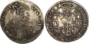 1 Thaler Principality of Transylvania (1571-1711) Plata Jorge Rákóczi II (1621 -1660)