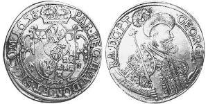 1 Thaler Principality of Transylvania (1571-1711) Plata 