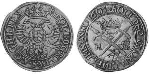 1 Thaler Principality of Transylvania (1571-1711) Plata 