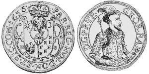 1 Thaler Principality of Transylvania (1571-1711) Plata 