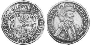 1 Thaler Principality of Transylvania (1571-1711) Plata 