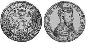 1 Thaler Principality of Transylvania (1571-1711) Plata 