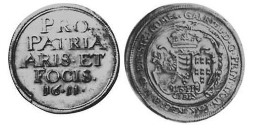 1 Thaler Principality of Transylvania (1571-1711) Plata 