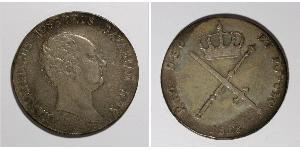1 Thaler Reino de Baviera (1806 - 1918) Plata Maximiliano I de Baviera (1756 - 1825)