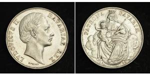 1 Thaler Reino de Baviera (1806 - 1918) Plata Luis II de Baviera(1845 – 1886)