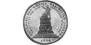 1 Thaler Reino de Baviera (1806 - 1918) Plata 