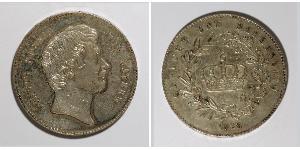 1 Thaler Reino de Baviera (1806 - 1918) Plata Luis I de Baviera(1786 – 1868)