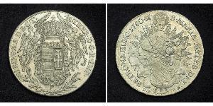 1 Thaler Reino de Hungría (1000-1918) Plata Maria Theresa of Austria (1717 - 1780)