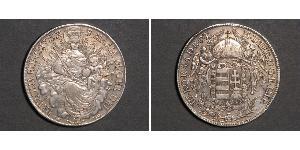1 Thaler Reino de Hungría (1000-1918) Plata Joseph II, Holy Roman Emperor  (1741 - 1790)
