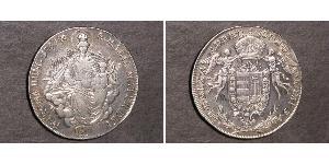 1 Thaler Reino de Hungría (1000-1918) Plata Joseph II, Holy Roman Emperor  (1741 - 1790)