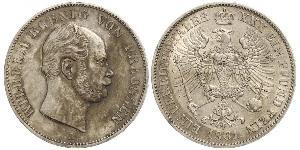 1 Thaler Reino de Prusia (1701-1918) Plata Wilhelm I, German Emperor (1797-1888)