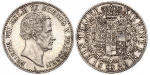 1 Thaler Reino de Prusia (1701-1918) Plata Federico Guillermo III de Prusia (1770 -1840)