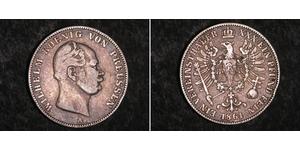 1 Thaler Reino de Prusia (1701-1918) Plata Wilhelm I, German Emperor (1797-1888)