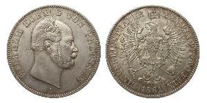 1 Thaler Reino de Prusia (1701-1918) Plata Wilhelm I, German Emperor (1797-1888)