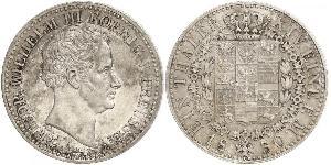 1 Thaler Reino de Prusia (1701-1918) Plata Federico Guillermo III de Prusia (1770 -1840)