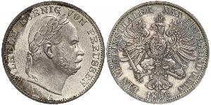 1 Thaler Reino de Prusia (1701-1918) Plata Wilhelm I, German Emperor (1797-1888)